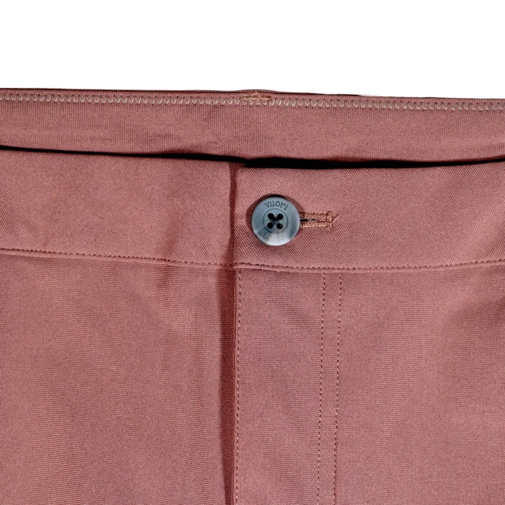 Vuori Meta Trouser Pants Mens 38 Sable Red Stretch Performance Golf Chino V4098